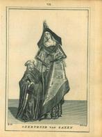 Portrait of Gertrude of Saxony, Antiek en Kunst