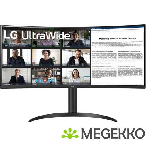 LG 34WR55QC-B.AEU 34  Wide Quad HD 100Hz VA monitor, Computers en Software, Monitoren, Nieuw, Verzenden