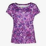 Osaga dames sport T-shirt met print paars maat M, Nieuw, Verzenden