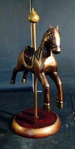 Figuur - Caballo Carrusel 34 cm - Gekleurd hout, Antiek en Kunst