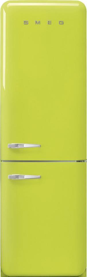 Smeg FAB32RLI5 koelkast limegroen - rechtsdraaiend, Witgoed en Apparatuur, Koelkasten en IJskasten, 150 tot 200 liter, Energieklasse A of zuiniger