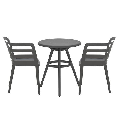 Garden Impressions Mira balkonset 3-delig - Faria tuintafel, Tuin en Terras, Tuinsets en Loungesets, Verzenden