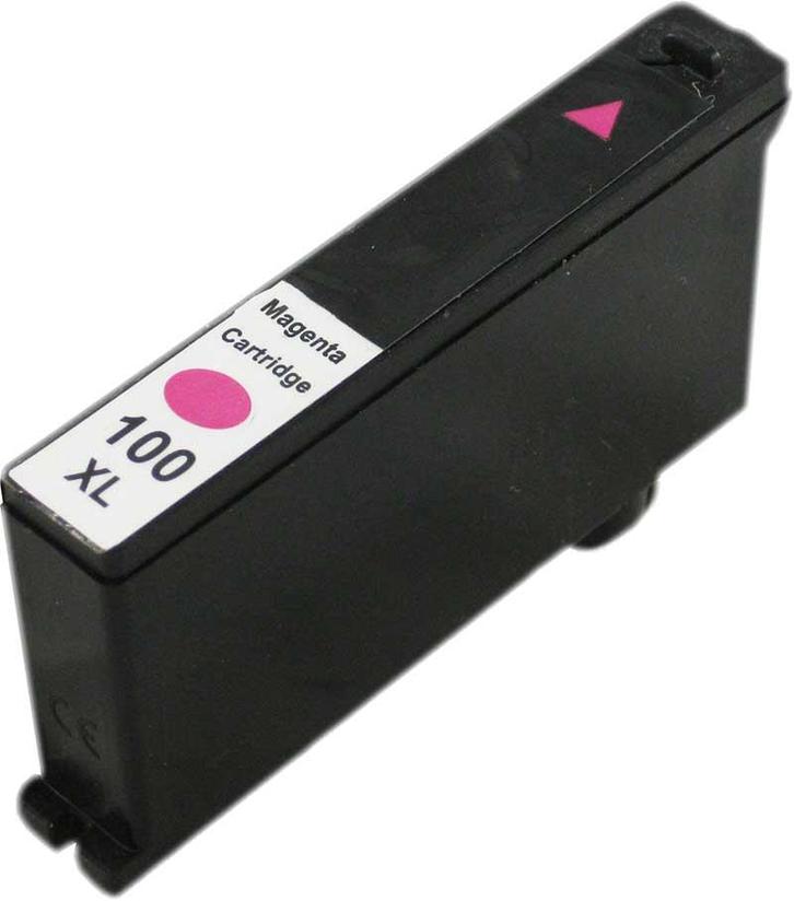 Huis-Merk  LEXMARK 100XL 014N1070E Magenta 11,5ml 247Print, Computers en Software, Printerbenodigdheden, Nieuw, Verzenden
