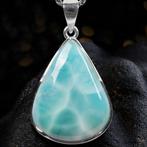 Larimar zilveren hanger - Dolphin Stone of Atlantis