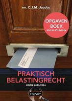 2023/2024 / Praktisch Belastingrecht / Opgavenboek, Boeken, Verzenden, Zo goed als nieuw, C.J.M. Jacobs