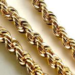 Ketting - 14 karaat Geel goud - Ketting van touwketting
