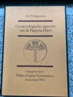 Gynaecologische aspecten van de Papyrus Ebers, Boeken, Wetenschap, Gelezen, Dr. P.J. Sijpesteijn, Overige wetenschappen, Verzenden