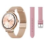 Smartwatch met Extra Bandje - Roestvrij Staal Mesh /, Verzenden, Nieuw, Sanlepus