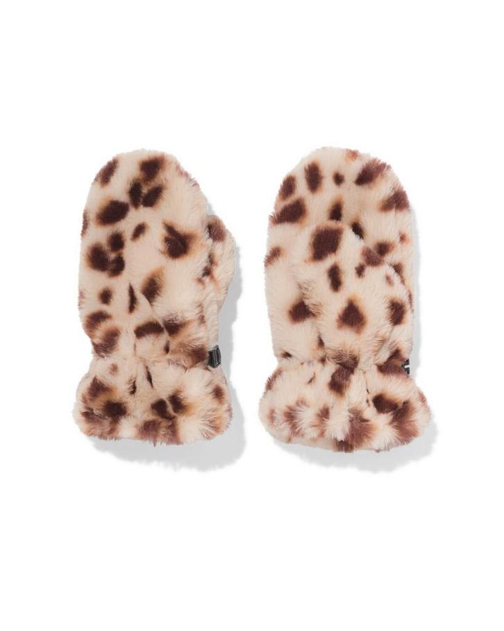 HEMA Kinderwanten nepbont luipaard bruin 2e halve prijs, Kinderen en Baby's, Kinderkleding | Overige, Nieuw, Verzenden