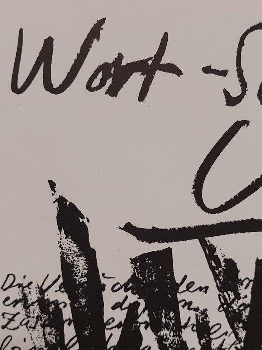 Günther Uecker (1930) - Wort-Schrift-Zeichen, Antiek en Kunst, Antiek | Overige Antiek