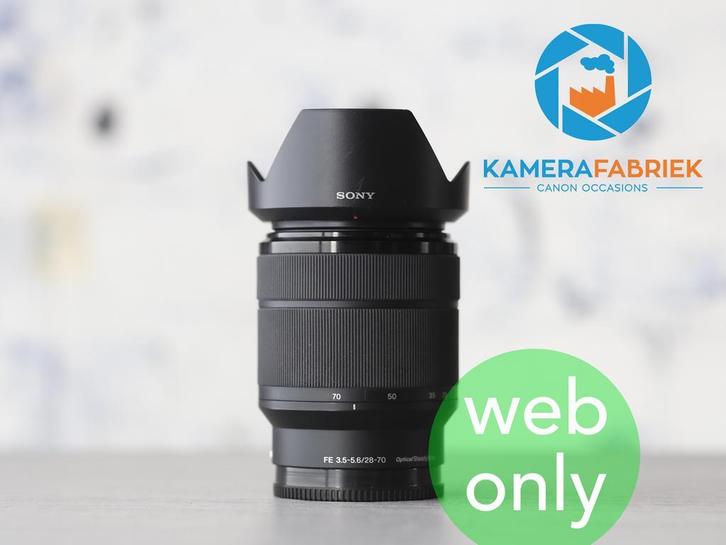 Sony FE 28-70mm f/3.5-5.6 OSS - Gratis verz.— 1 jaar garant!, Audio, Tv en Foto, Fotografie | Lenzen en Objectieven, Standaardlens