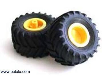 Tamiya 70096 Off-Road Tires (2 tires) Pololu 64