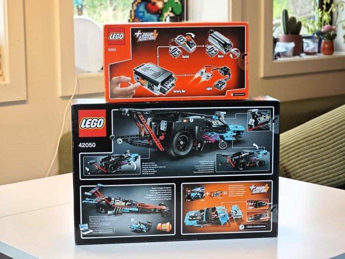 Lego Set - Technic - LEGO Technic 42050 Drag Racer+8293, Kinderen en Baby's, Speelgoed | Duplo en Lego