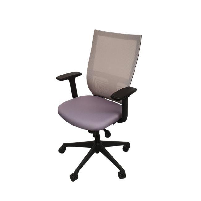 NIEUW bureaustoel Curve - zwart voetenkruis, Huis en Inrichting, Bureaustoelen, Ophalen of Verzenden