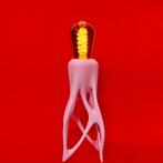 Cornu Design - Tafellamp - PLA - Roze 3D-geprinte lamp, Antiek en Kunst