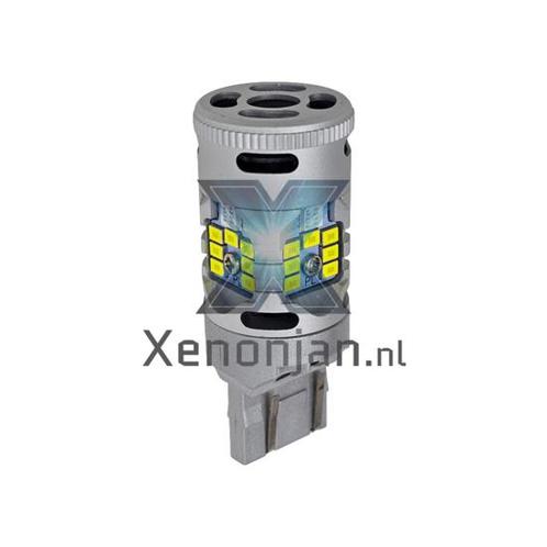 T20 7440 W21W  canbus led 2 jaar garantie 2900 lumen oranje, Auto-onderdelen, Verlichting, Verzenden