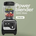 2dekans | KitchenBrothers Power Blender - 1600W - 2L -, Witgoed en Apparatuur, Blenders, Ophalen of Verzenden, Zo goed als nieuw