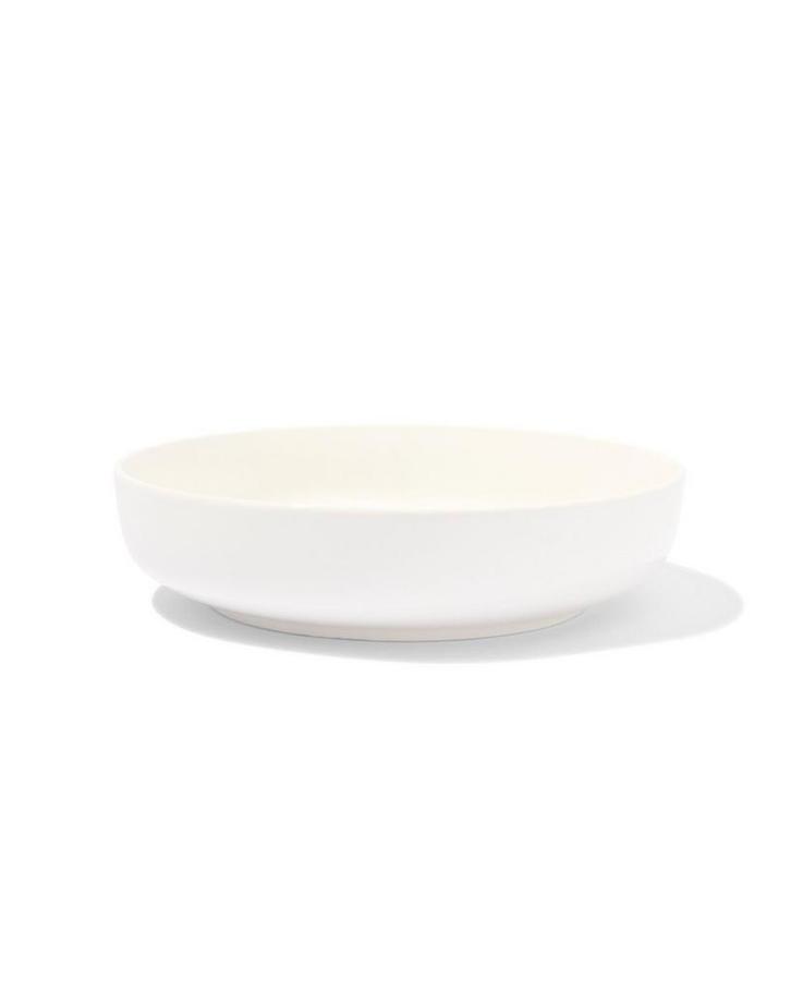 HEMA Diep bord Ø21cm Rome new bone wit, Huis en Inrichting, Keuken | Servies, Nieuw, Verzenden
