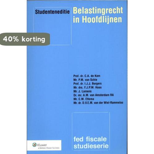Belastingrecht in hoofdlijnen / deel Studenteneditie, Boeken, Wetenschap, Gelezen, Verzenden