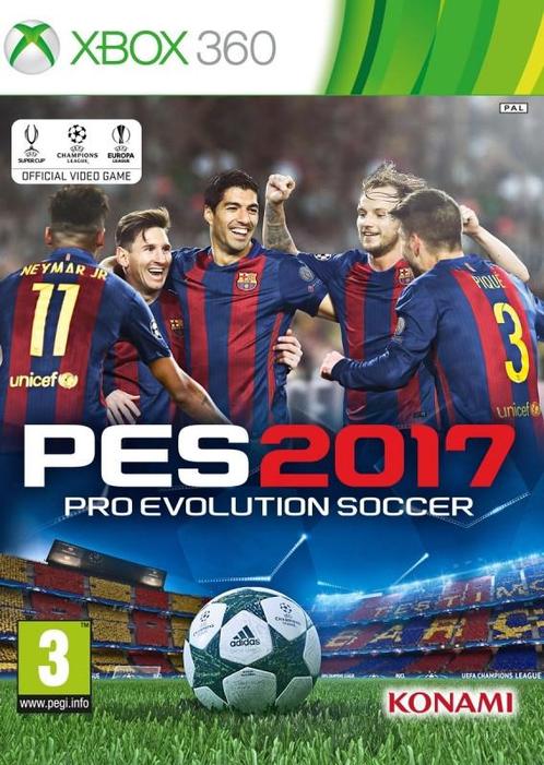 Pro Evolution Soccer 2017 (Xbox 360), Spelcomputers en Games, Games | Xbox 360, Gebruikt, Verzenden