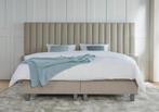 ACTIE! Boxspring Palermo 140 200 Beige, Verzenden, Beige, Nieuw, 140 cm