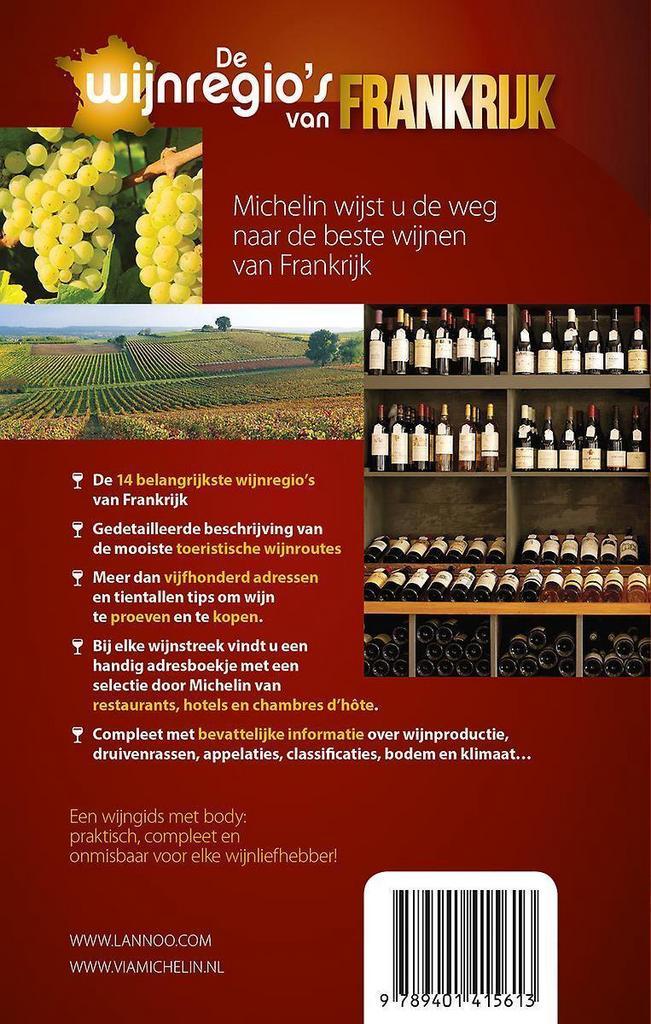 De wijnregios van Frankrijk 9789401415613, Boeken, Reisgidsen, Zo goed als nieuw, Verzenden