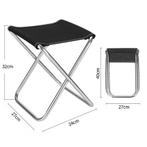 Compact Reis Stoeltje Opvouwbaar Krukje Camping, Verzenden, Nieuw