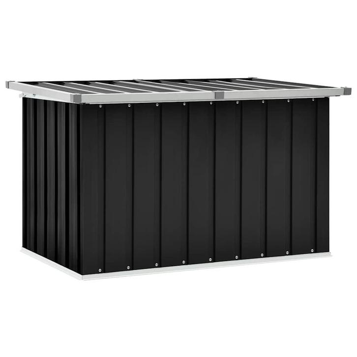 vidaXL Tuinbox 109x67x65 cm antraciet, Tuin en Terras, Overige Tuin en Terras, Nieuw, Verzenden