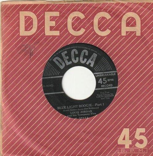 Louis Jordan - Blue Light Boogie + Part 2 (Vinylsingle), Cd's en Dvd's, Vinyl Singles, Verzenden
