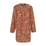 Frogbox • korte blouse jurk • S, Kleding | Dames, Jurken, Verzenden, Nieuw, Oranje, Maat 36 (S)