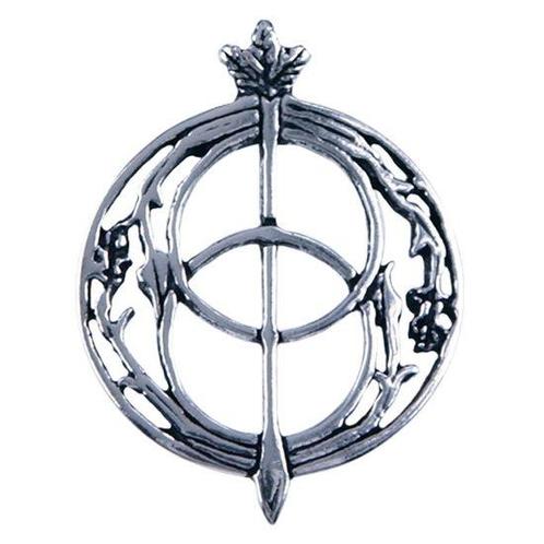 Zilveren Chalice well ketting hanger, Sieraden, Tassen en Uiterlijk, Kettinghangers, Verzenden
