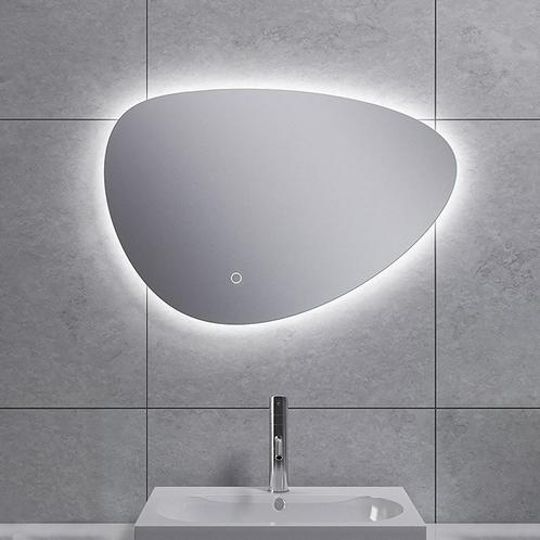 Wiesbaden Uovo Badkamerspiegel met LED - Dimbaar - Ovaal -, Huis en Inrichting, Woonaccessoires | Spiegels, Nieuw, Ophalen of Verzenden