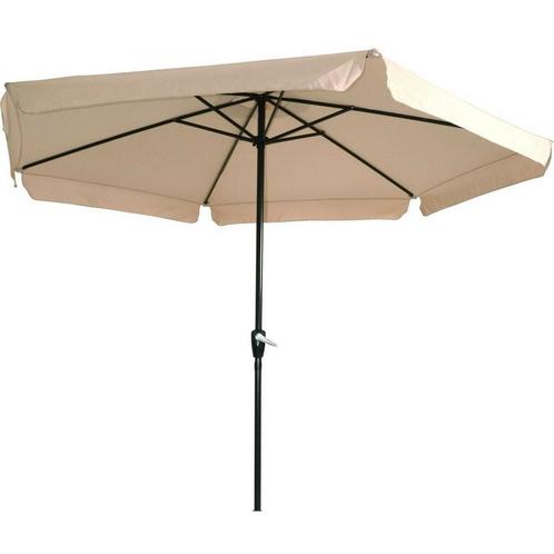 Gemini parasol met volant ecru 3 m, Huis en Inrichting, Stoelen, Nieuw, Ophalen of Verzenden