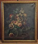 Escuela europea (XIX-XX) - Jarrón con flores - NO RESERVE, Antiek en Kunst