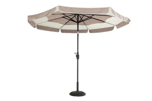 Hartman Tubb stokparasol Ø300 cm. - Zand, Tuin en Terras, Parasols, Stokparasol, Nieuw, Kantelbaar, Verzenden