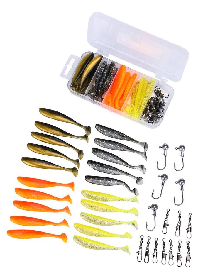 Fish4All Softbait Box (36pcs), Watersport en Boten, Hengelsport | Algemeen, Nieuw, Verzenden