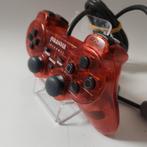 Piranha Xtreme Transparant Red Controller PS1, Spelcomputers en Games, Spelcomputers | Sony PlayStation Consoles | Accessoires