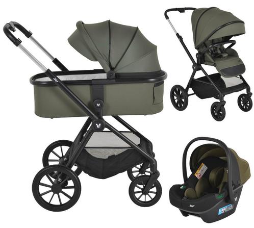 Cangaroo Joker Olive Green 3-in-1 Kinderwagen 112181, Kinderen en Baby's, Kinderwagens en Combinaties, Nieuw, Verzenden