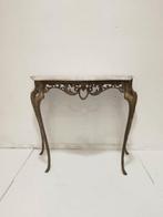 Wandtafel - Brons, Marmer - Bronzen console