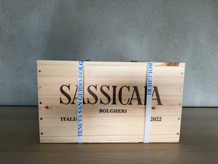 2022 Tenuta San Guido, Sassicaia - Bolgheri DOC - 6 Flessen, Verzamelen, Wijnen