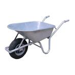 Kruiwagens Kruiwagen 85L Gegalvaniseerd Metaal Rondneus (..., Doe-het-zelf en Verbouw, Transportwagens, Ophalen of Verzenden, Nieuw