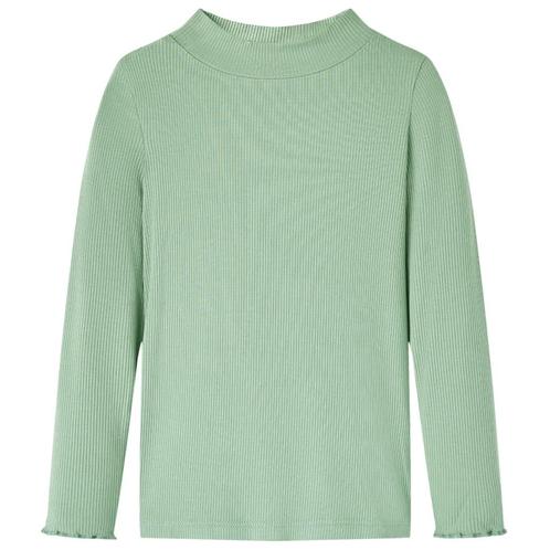 vidaXL Kindershirt met lange mouwen lage col 116, Kinderen en Baby's, Kinderkleding | Overige, Nieuw, Verzenden