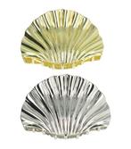 Haarklemmen Set Metaal Schelp 9,5cm Goud Zilver 2 Stuks, Verzenden, Nieuw
