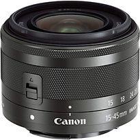 Canon EF-M 15-45 mm F3.5-6.3 IS STM 49 mm filter (geschikt, Audio, Tv en Foto, Fotografie | Lenzen en Objectieven, Groothoeklens