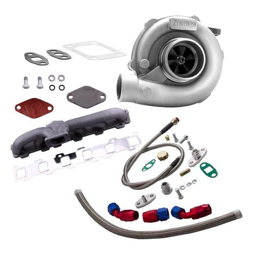 T3T4 T04E Turbo A/R .57 + olieleiding + spruitstukset Nis..., Auto-onderdelen, Motor en Toebehoren, Nieuw, Nissan, Verzenden