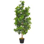 vidaXL Kunstplant met pot laurierboom 120 cm groen, Verzenden, Nieuw