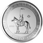 Canada. 10 Dollars 2020 Mounted Police, 2 Oz (.999)  (Zonder