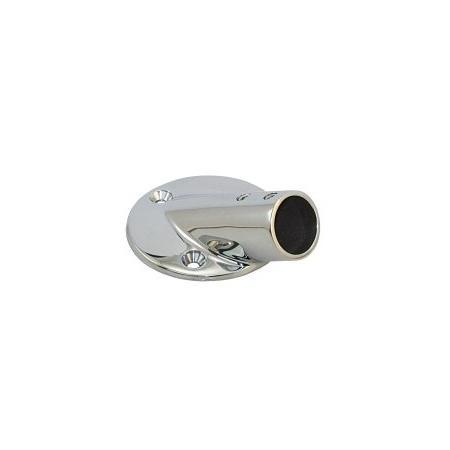 RVS Eindstuk voor reling ronde basis, Watersport en Boten, Bootonderdelen, Nieuw, Zeilboot of Motorboot, Ophalen of Verzenden