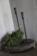 Smeedijzeren kandelaar dinerkaars 35 cm, Huis en Inrichting, Woonaccessoires | Kandelaars en Kaarsen, Ophalen of Verzenden, Nieuw