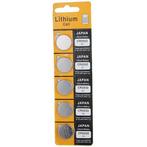 Lithium knoopcel CR2032 (5 stuks), Audio, Tv en Foto, Accu's en Batterijen, Verzenden, Nieuw